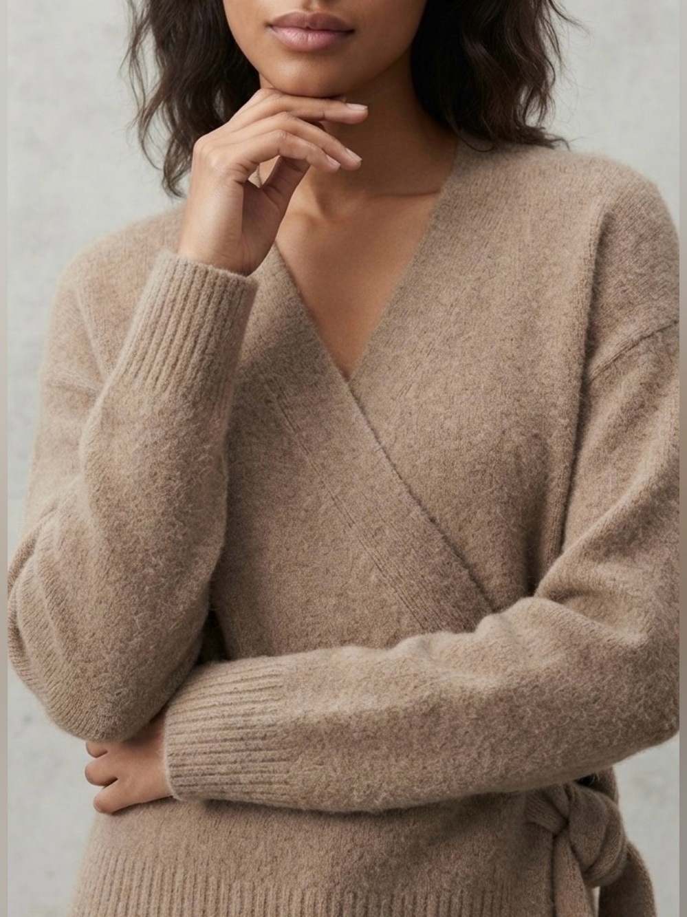 H&M Wrap Sweater Size S